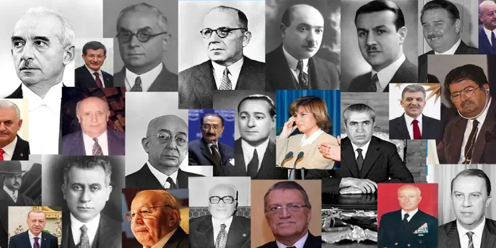 Türkiye Başbakanları Listesi